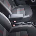 RATI ARMSTER S kartámasz VW GOLF 2012-2019  [fekete,vegán bőr]
