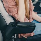 RATI ARMSTER 2 kartámasz SKODA FABIA 2014-2021  [fekete,vegán bőr]