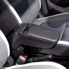 RATI ARMSTER 2 kartámasz KIA RIO 2011-2017  [fekete,vegán bőr]