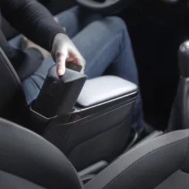   RATI ARMSTER 2 kartámasz HYUNDAI I20 2014-2020  [fekete,vegán bőr]