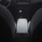 RATI ARMSTER 3 kartámasz FIAT 500 HYBRID 2026-  [fekete,bőr,piros varrott]