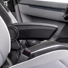 RATI ARMSTER 3 kartámasz FIAT 500 HYBRID 2026-  [fekete,bőr,piros varrott]
