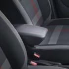RATI ARMSTER 3 kartámasz RENAULT CLIO 2013-2019  [fekete,bőr,piros varrott]