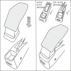 RATI ARMSTER S kartámasz CITROEN E-C3 2024-  [fekete,szövet]