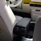 RATI ARMSTER 3 kartámasz ülésre rögzíthető RENAULT CLIO 2013-2020 gyári karfa nélkül [fekete,vegán bőr]