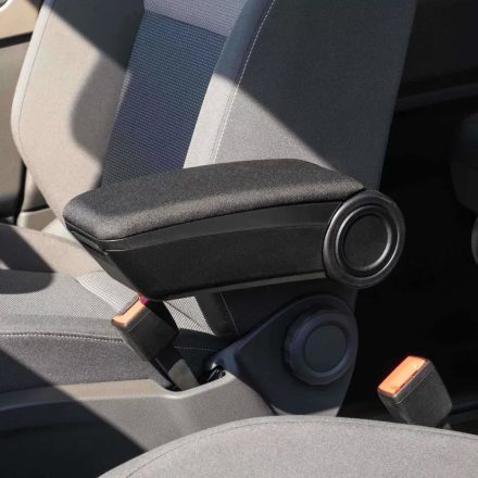 RATI ARMSTER 3 kartámasz ülésre rögzíthető VW T6 2016-2022 gyári karfával, 2 üléses [fekete,szövet,PP,RHD]